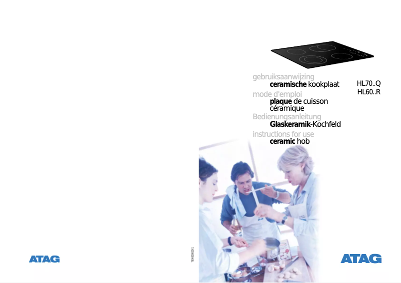 Página 1 del manual Manual de usuario Atag HL60R