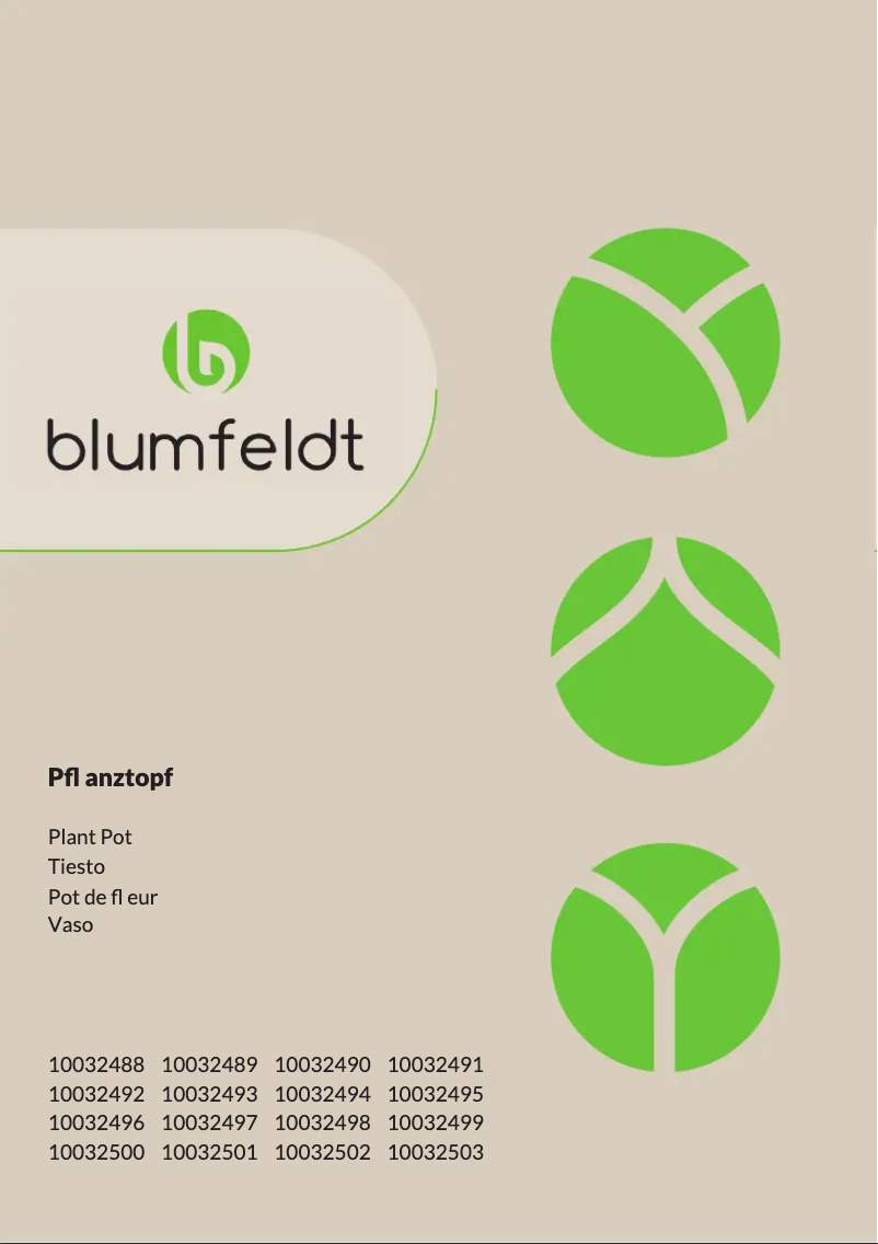 Página nº 1 - Manual de usuario Blumfeldt Timberflor