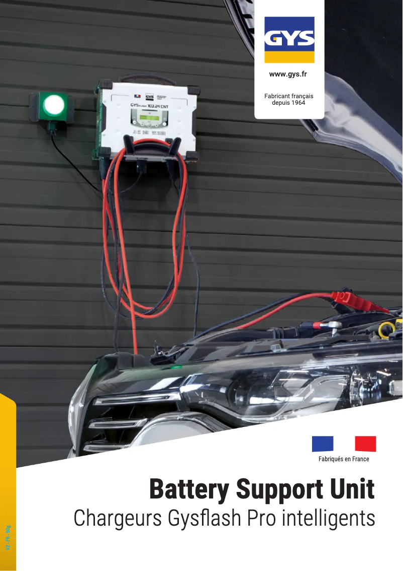 Página 1 del manual Folleto GYS Gysflash 125.12 CNT FV