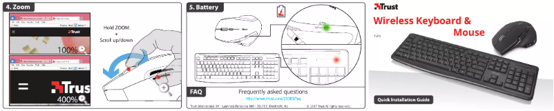 Página nº 1 - Manual de usuario Trust Evo