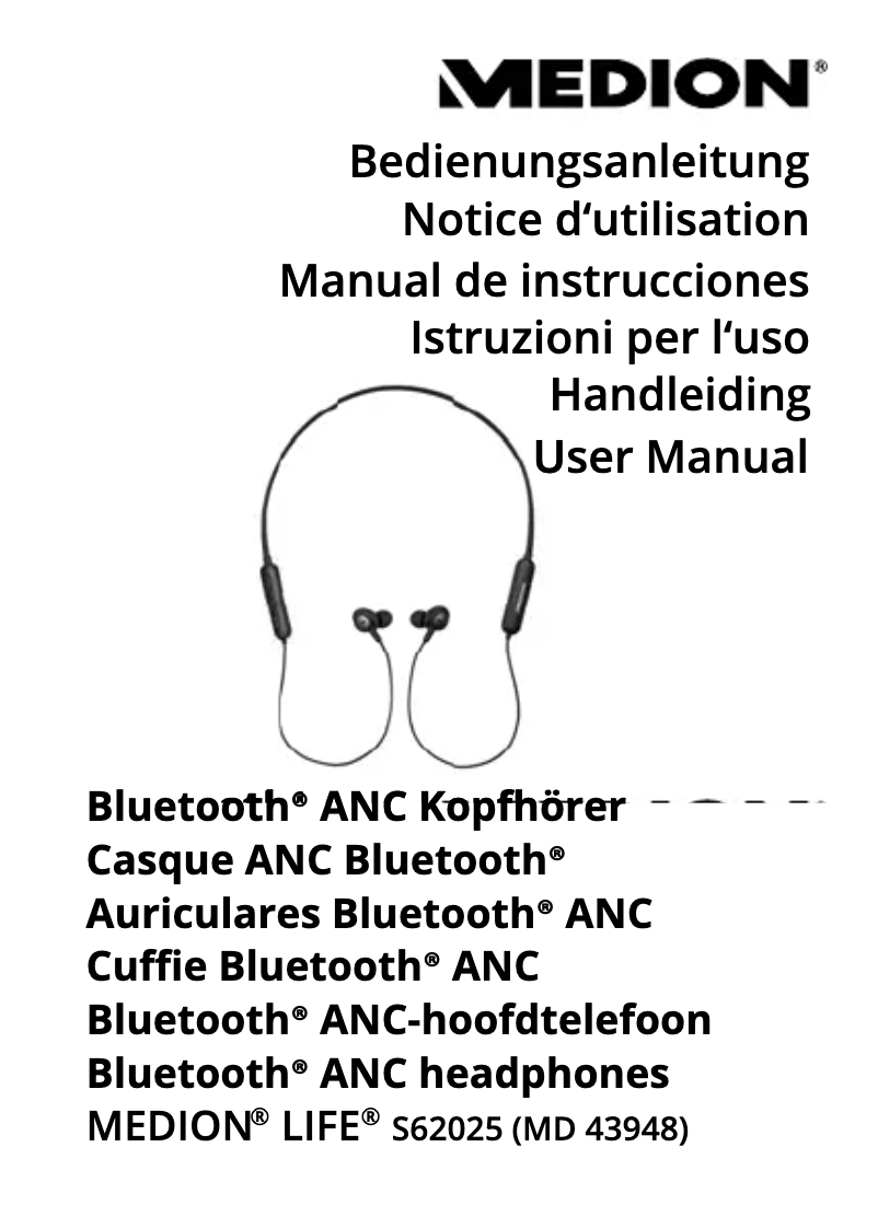 Imagen de la primera página del manual del dispositivo LIFE S62025 (MD 43948)