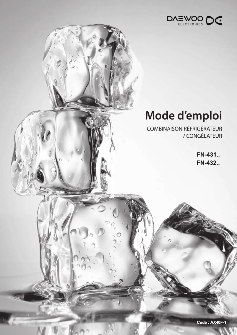 Página nº 1 - Manual de usuario Daewoo FN-431NX