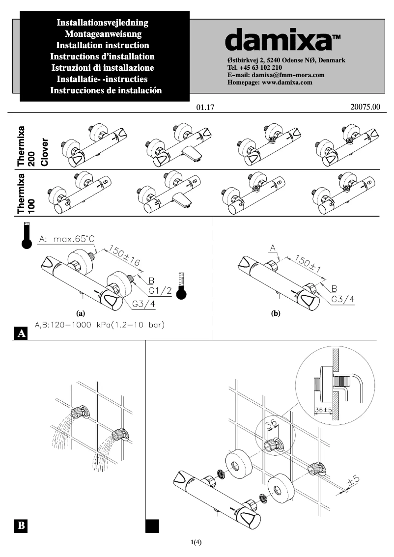 Imagen de la primera página del manual del dispositivo 5791730