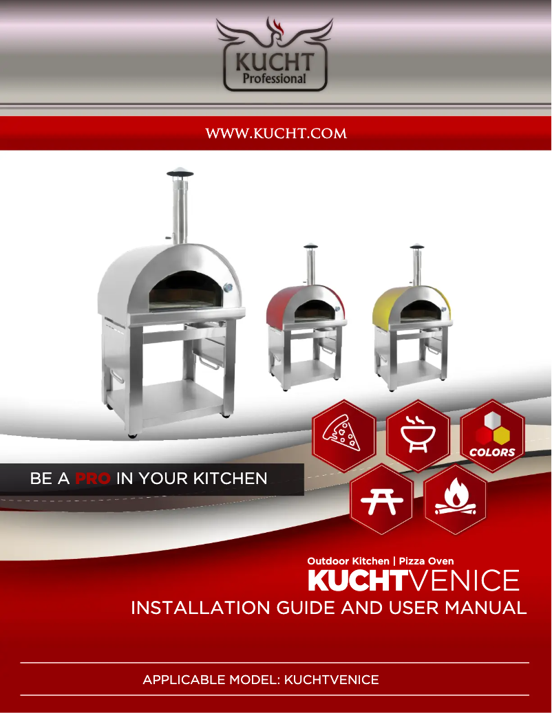 Imagen de la primera página del manual del dispositivo Venice