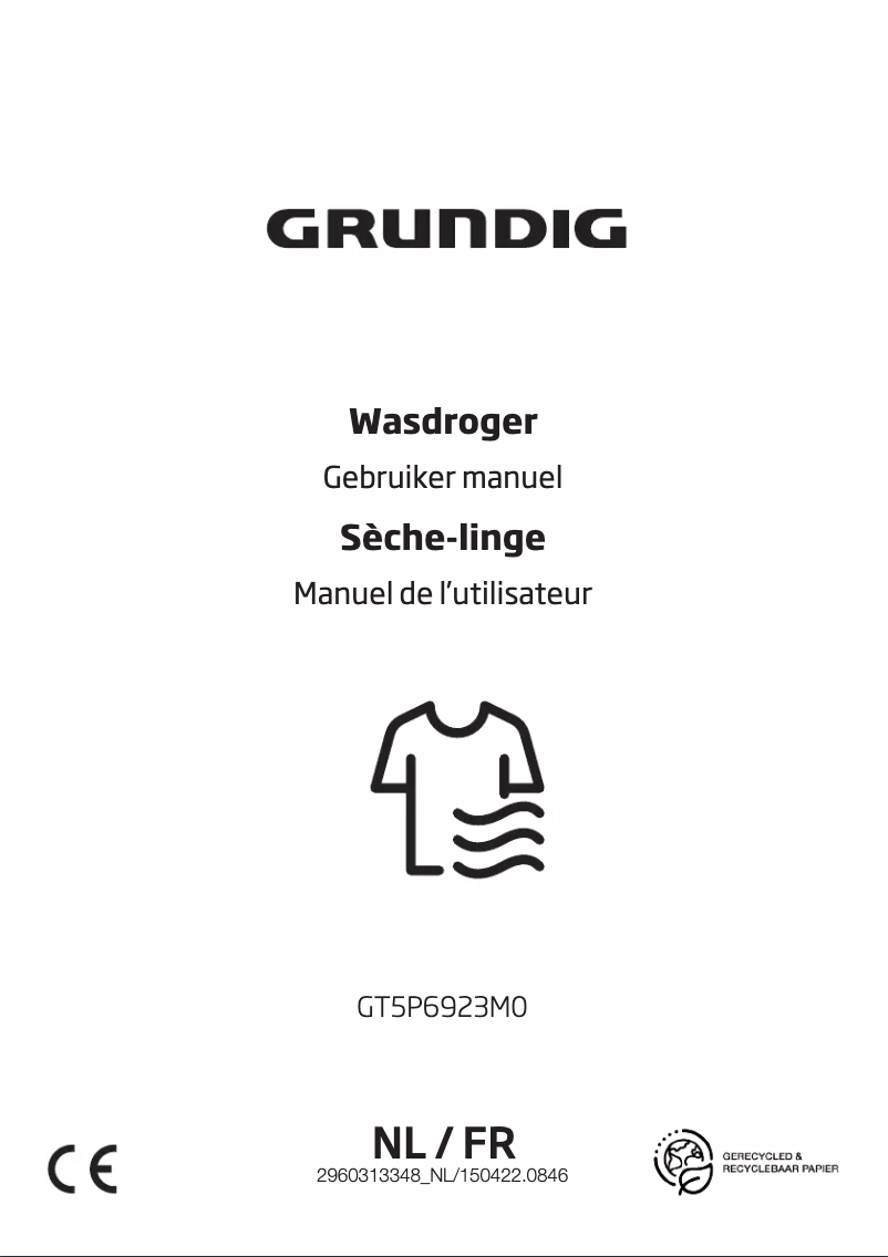 Página 1 del manual Manual de usuario Grundig GT5P6923M0