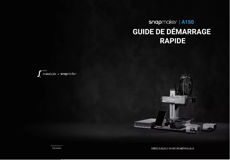 Imagen de la primera página del manual del dispositivo A150