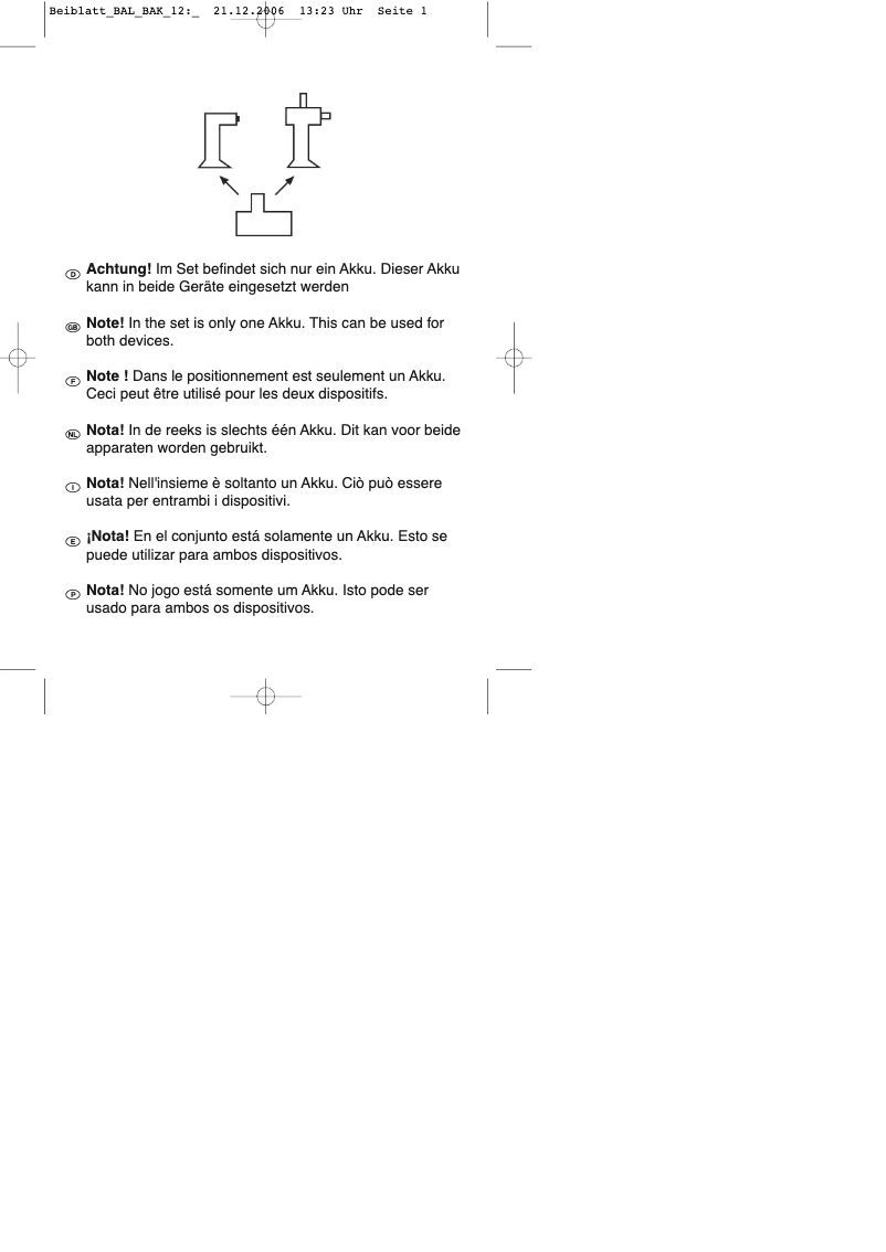 Página 1 del manual Manual de usuario Bavaria by Einhell BAL 12