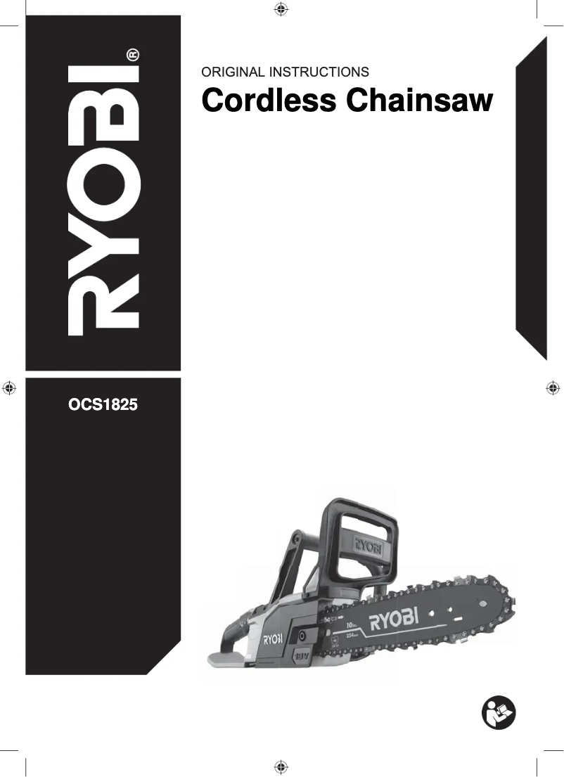 Página 1 del manual Manual de usuario RYOBI One+ OCS1825