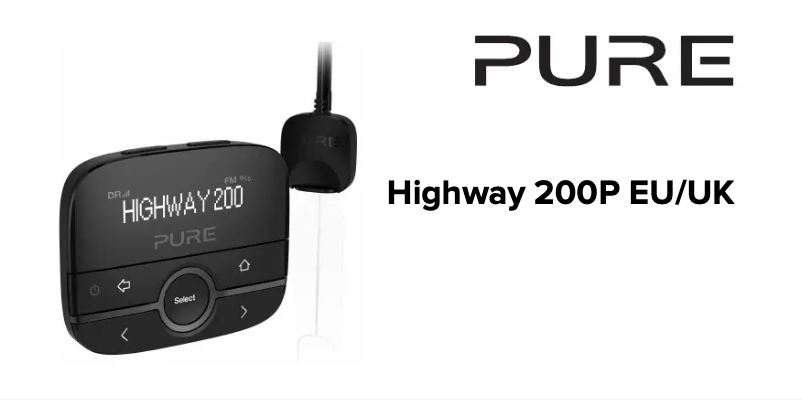 Imagen de la primera página del manual del dispositivo Highway 200P