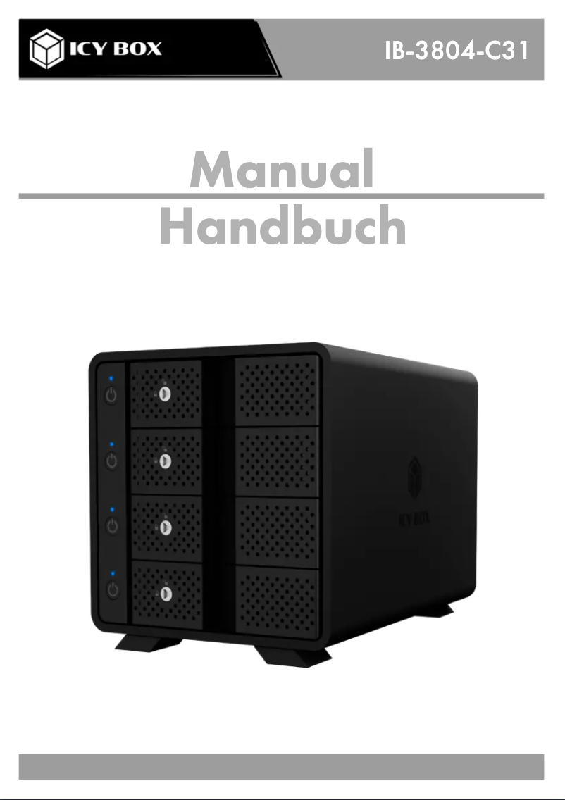 Imagen de la primera página del manual del dispositivo IB-3804-C31