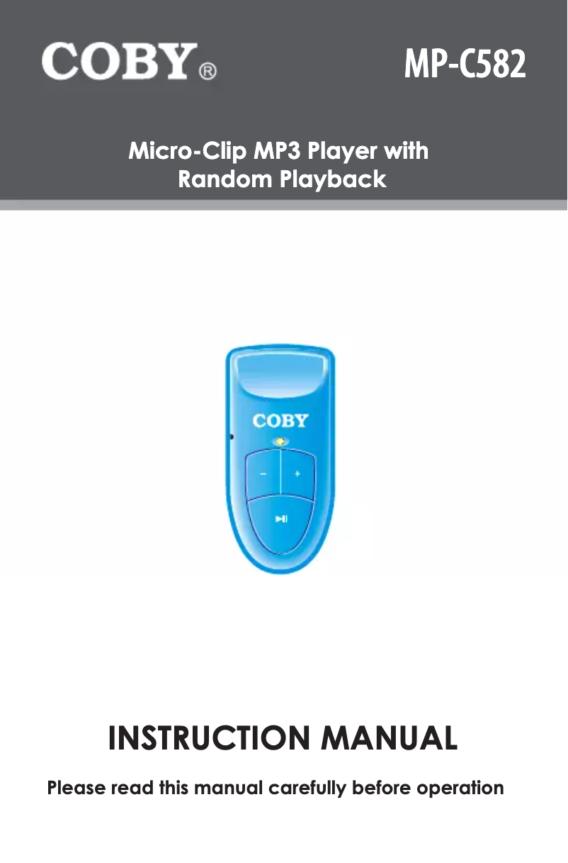 Imagen de la primera página del manual del dispositivo MP-C582