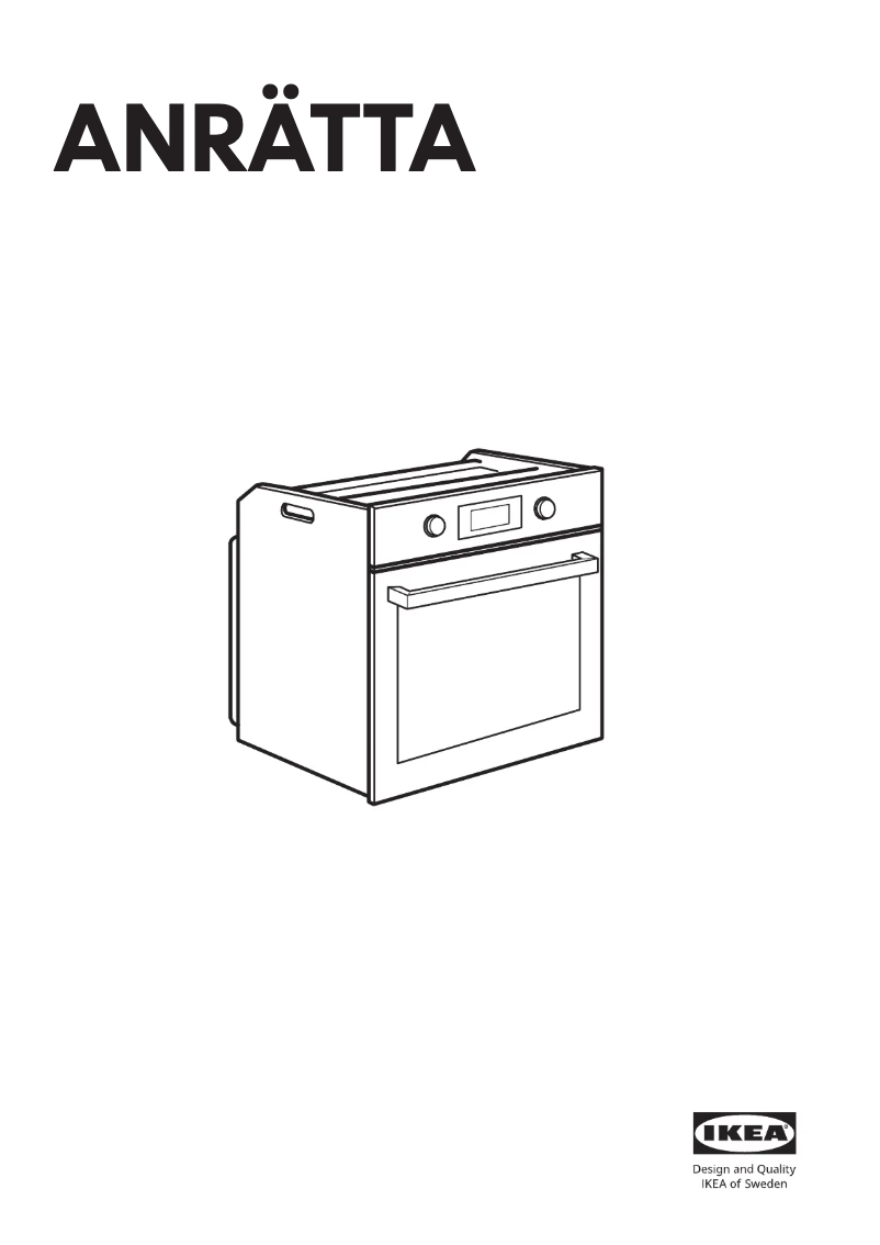 Página 1 del manual Manual de usuario Ikea ANRÄTTA 505.170.10