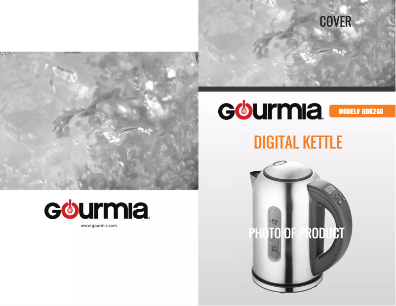 Página nº 1 - Manual de usuario Gourmia GDK260