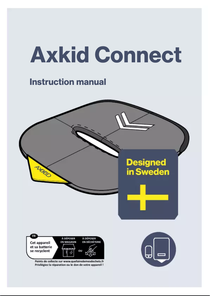 Imagen de la primera página del manual del dispositivo Connect