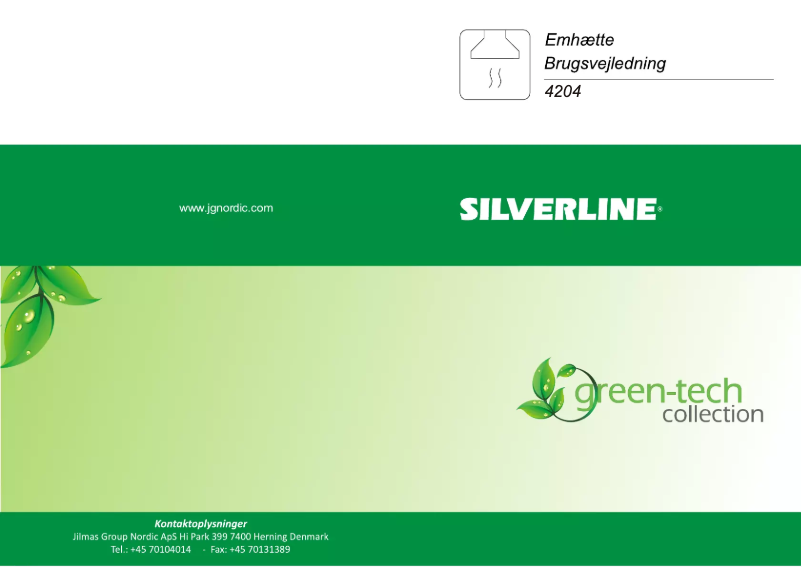 Página 1 del manual Manual de usuario Silverline SM 4204-90 RF