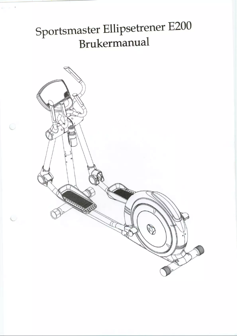 Página nº 1 - Manual de usuario Sportsmaster E200