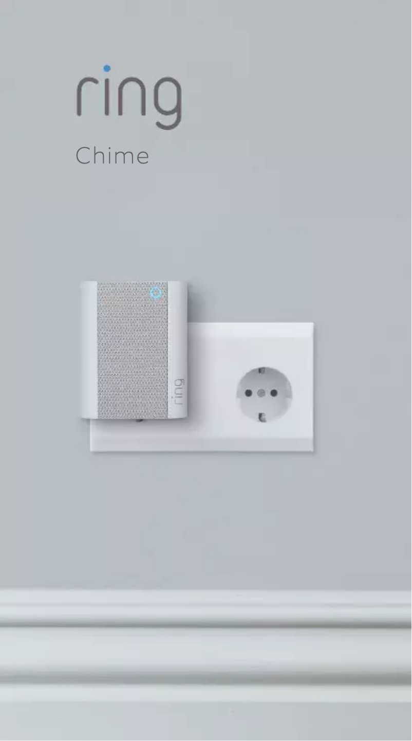 Imagen de la primera página del manual del dispositivo Chime 2