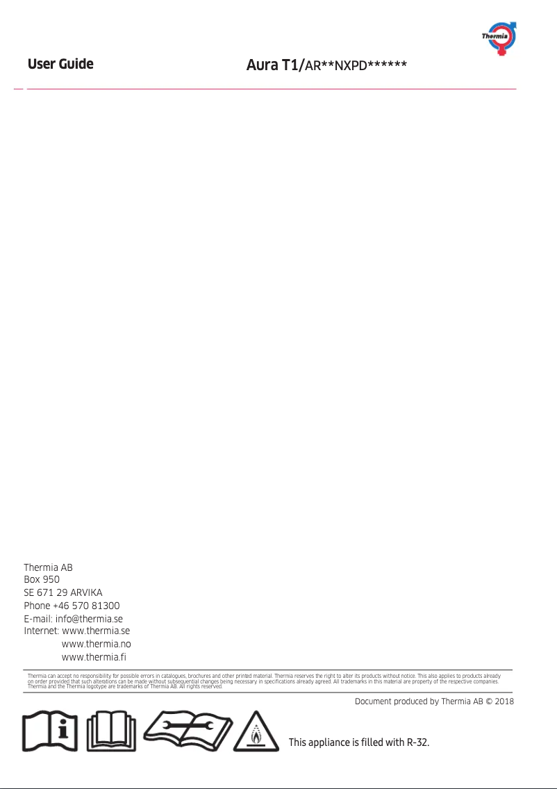 Imagen de la primera página del manual del dispositivo AR12NXPDRWKNTH