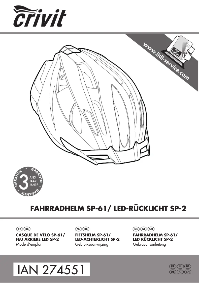 Imagen de la primera página del manual del dispositivo IAN 307563