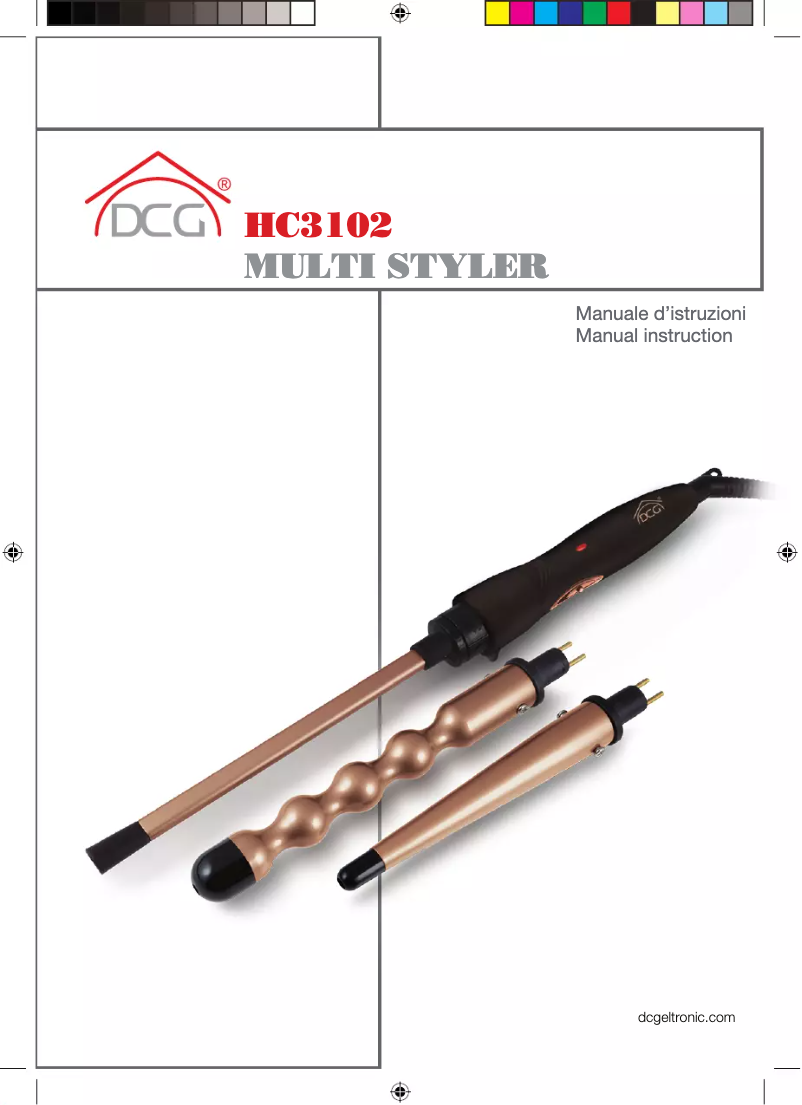 Imagen de la primera página del manual del dispositivo HC3102