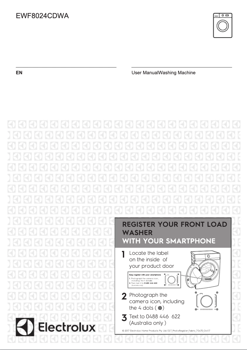 Página 1 del manual Manual de instrucciones Electrolux EWF8024CDWA