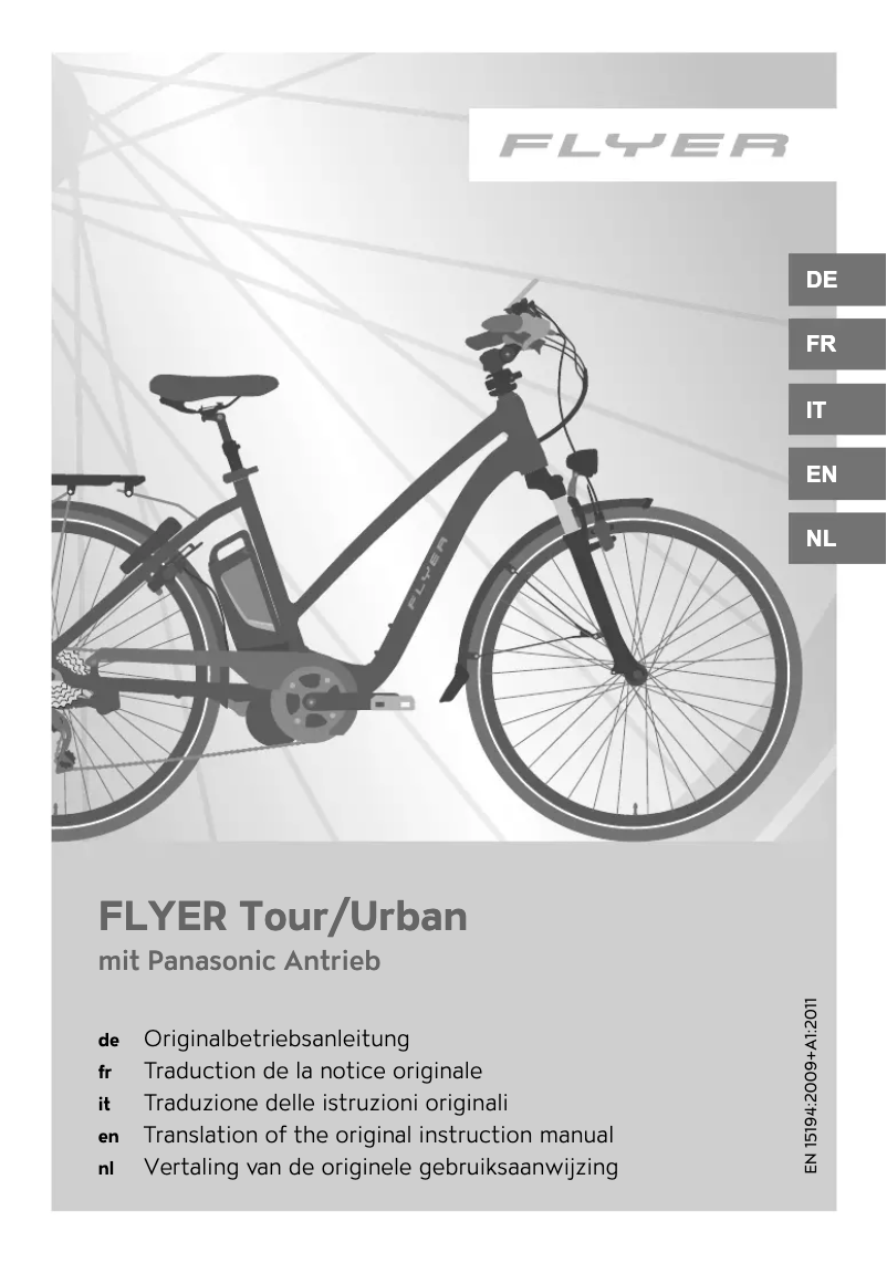 Página 1 del manual Manual de usuario Flyer Flogo