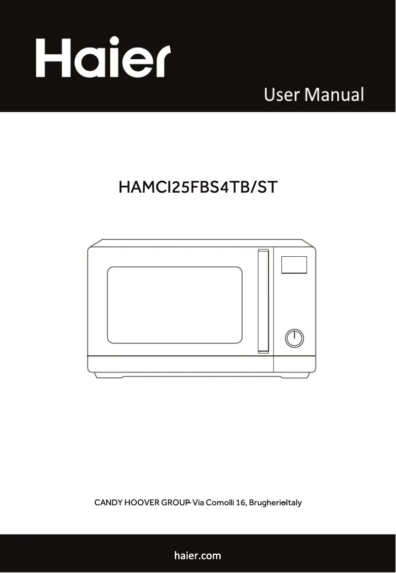 Imagen de la primera página del manual del dispositivo HAMCI25FBS4TB/ST