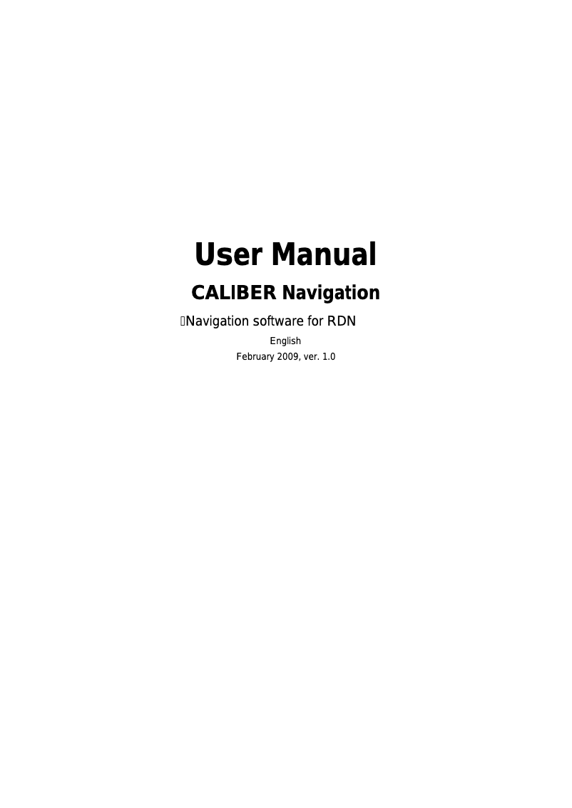 Imagen de la primera página del manual del dispositivo RDN893BT