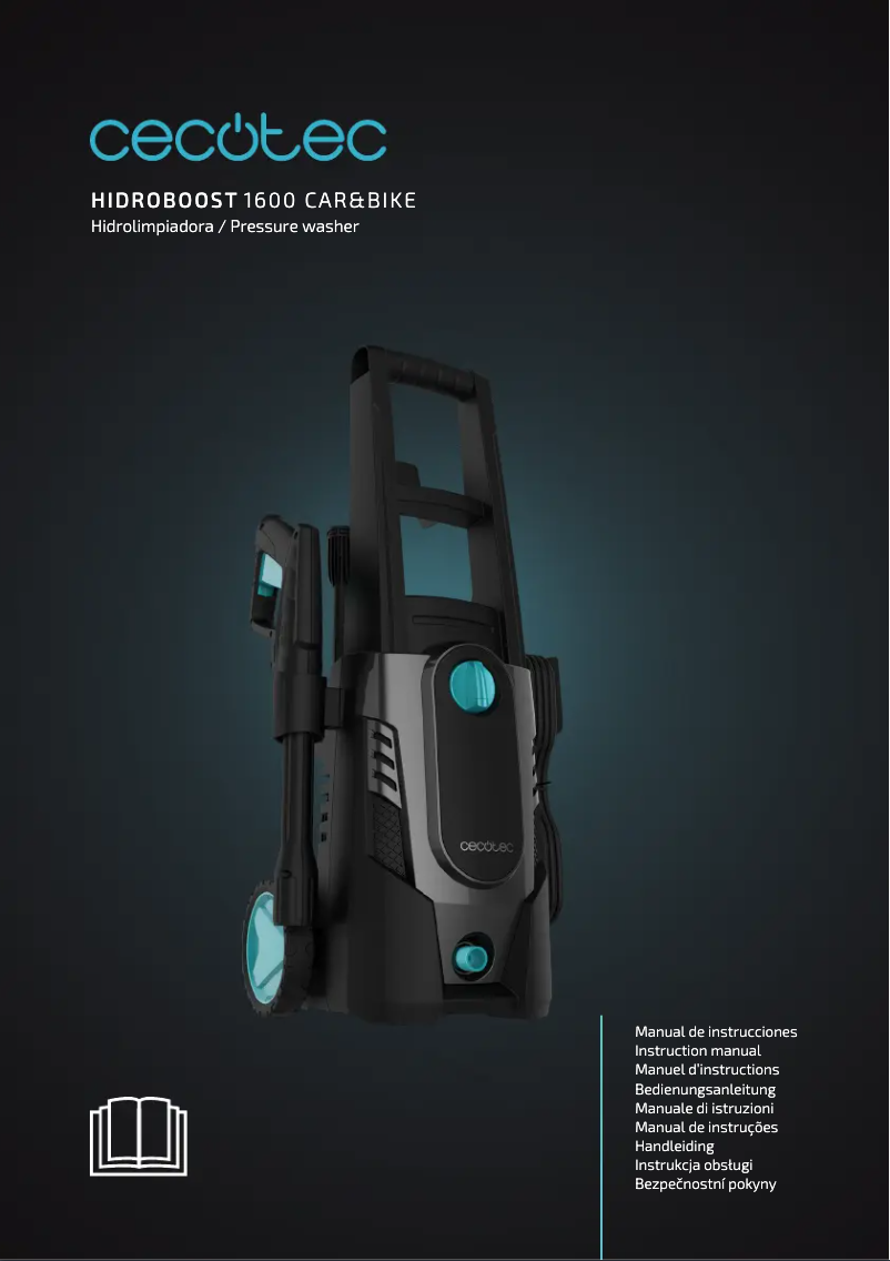 Imagen de la primera página del manual del dispositivo HidroBoost 1600 Car&Bike