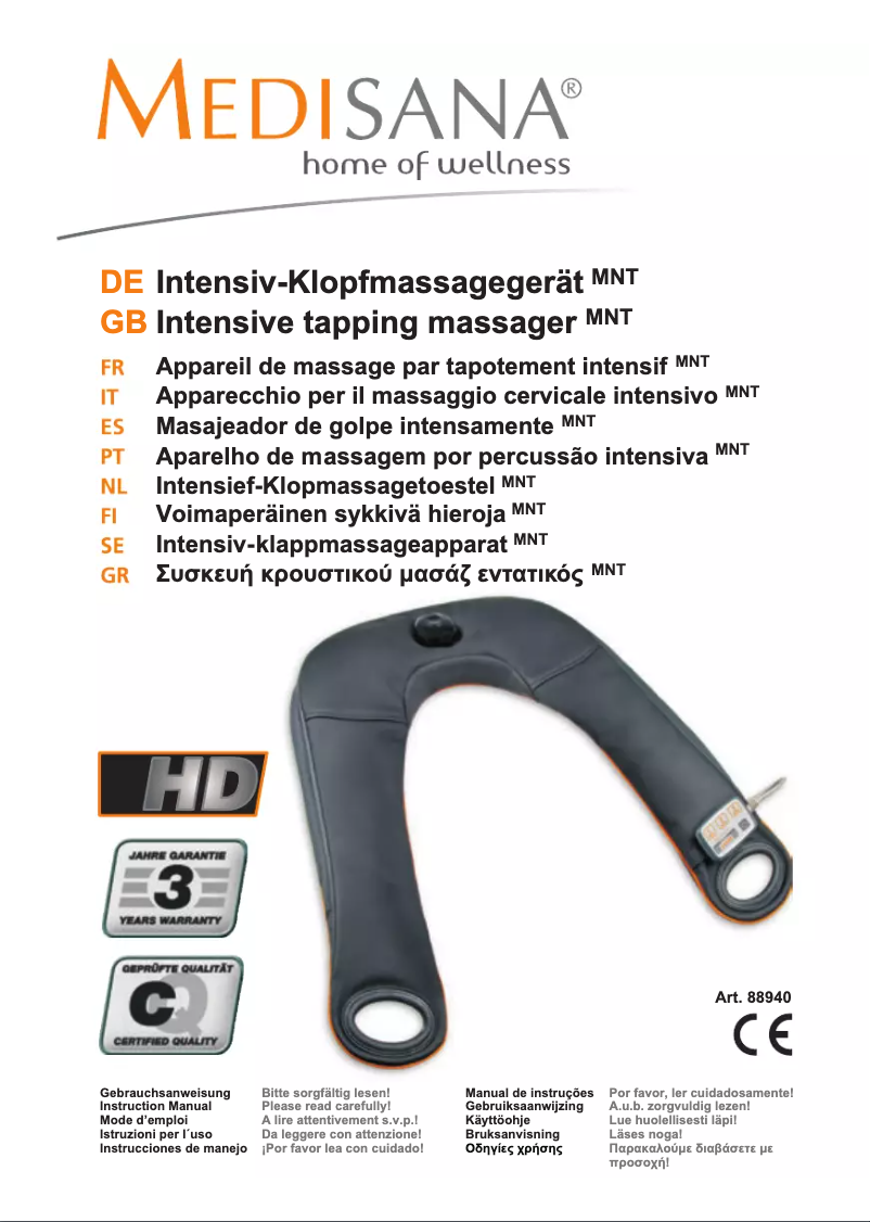 Imagen de la primera página del manual del dispositivo MNT