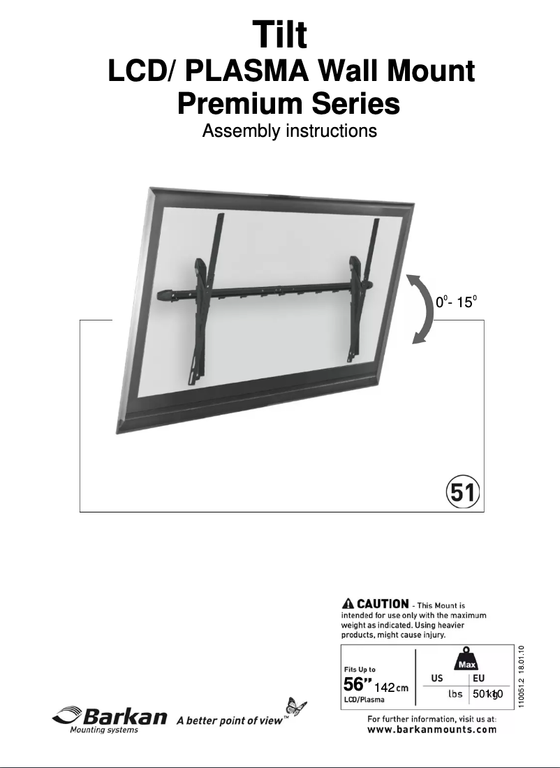 Página 1 del manual Manual de usuario Barkan 51B