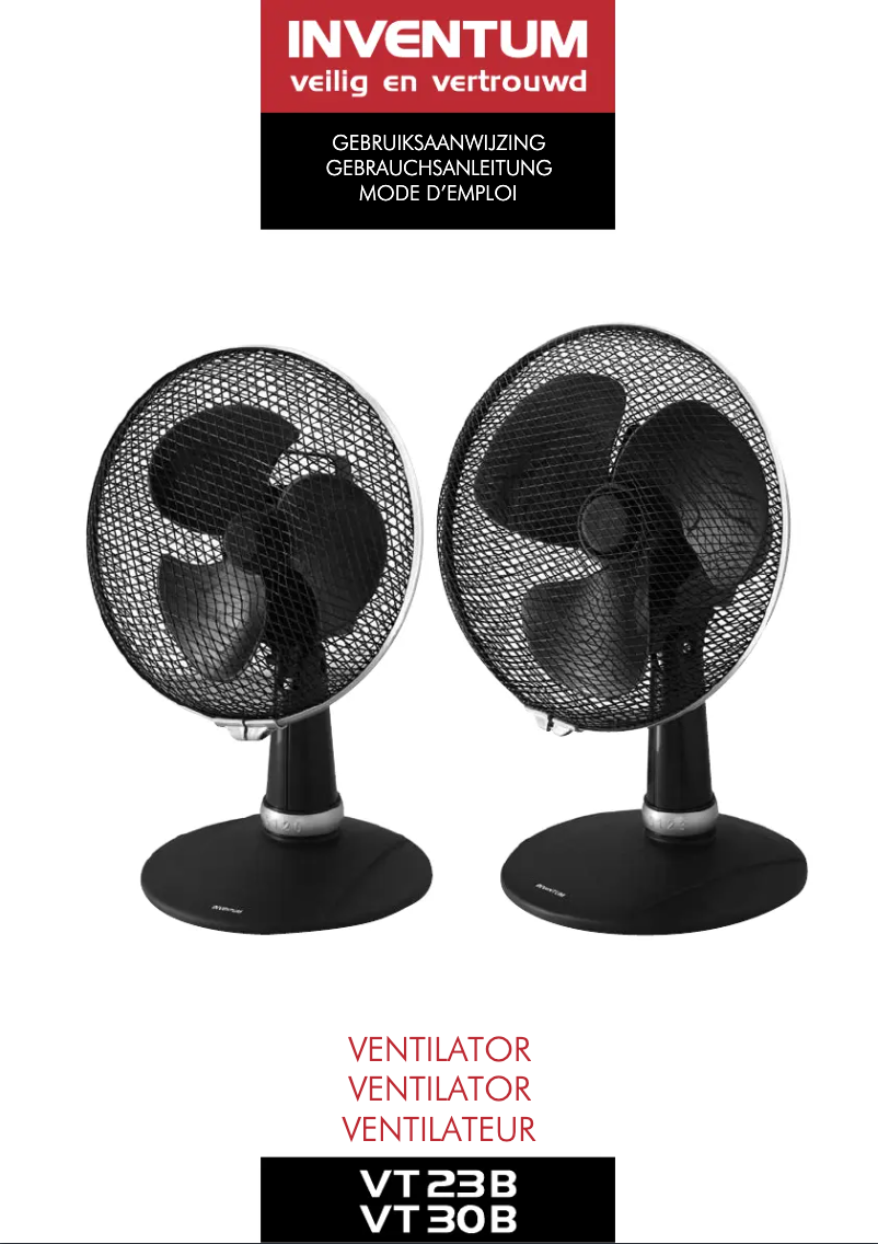 Página 1 del manual Manual de usuario Inventum VT30B