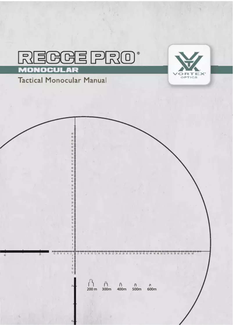 Imagen de la primera página del manual del dispositivo Recce