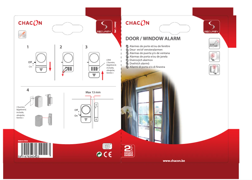 Imagen de la primera página del manual del dispositivo 34042