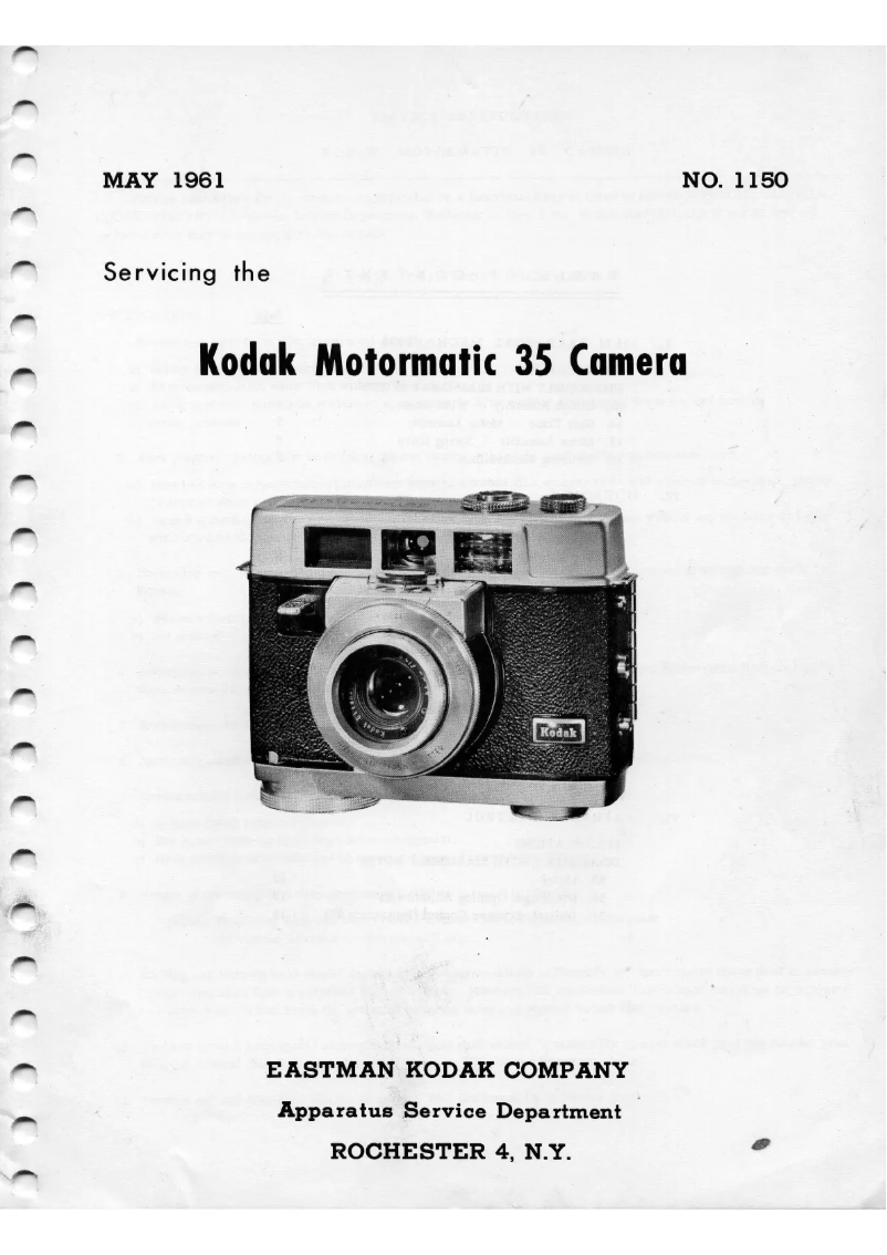 Imagen de la primera página del manual del dispositivo Motormatic 35