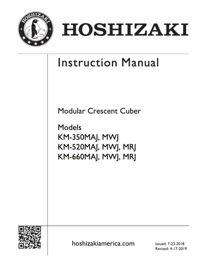 Imagen de la primera página del manual del dispositivo KM-340MAH