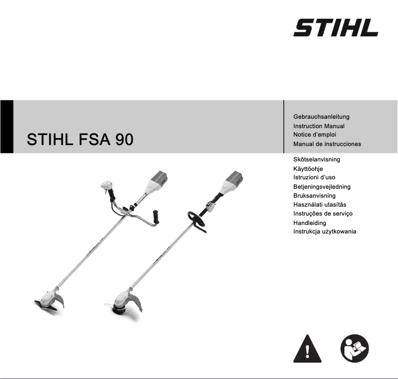 Página 1 del manual Manual de usuario Stihl FSA 90 R