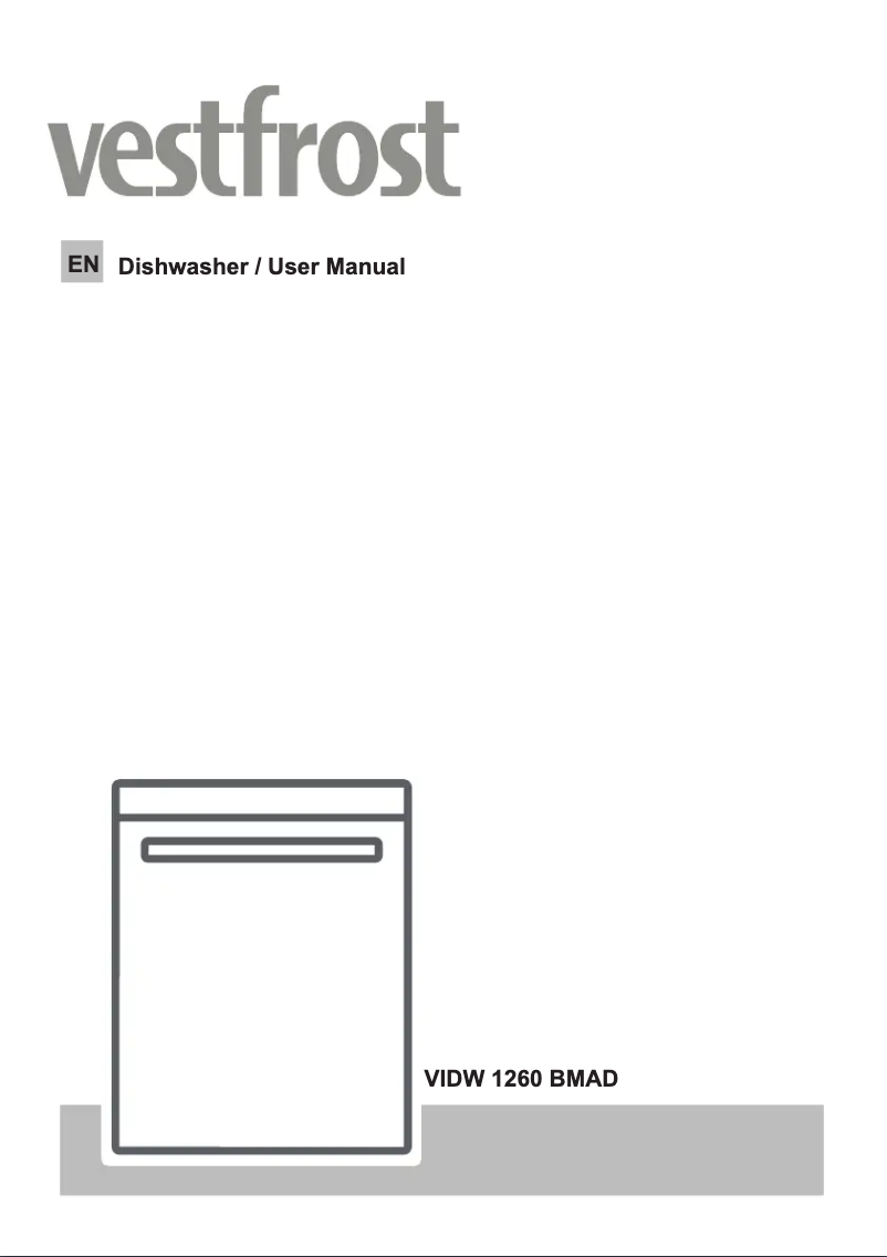 Imagen de la primera página del manual del dispositivo VIDW 1260 BMAD