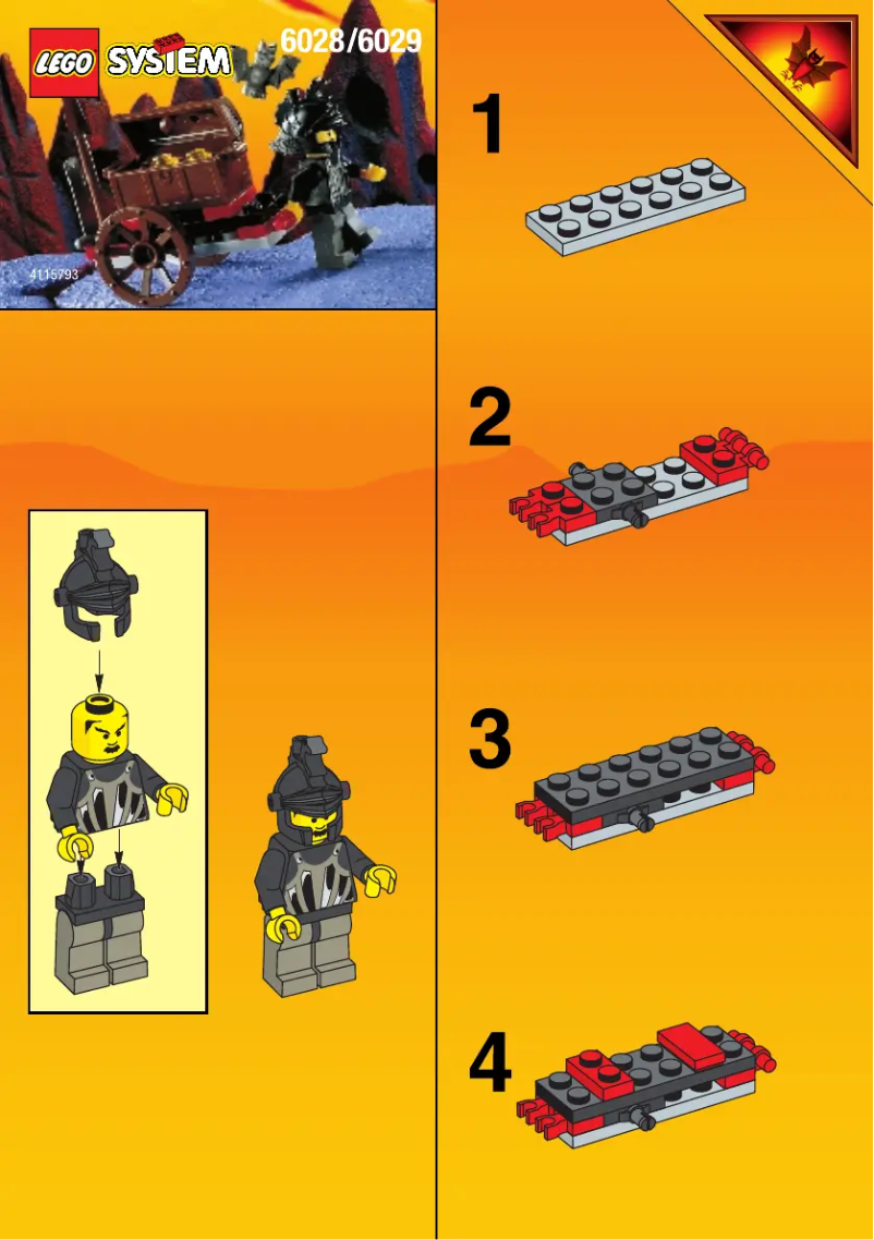 Página 1 del manual Manual de usuario Lego TREASURE TRANSPORT