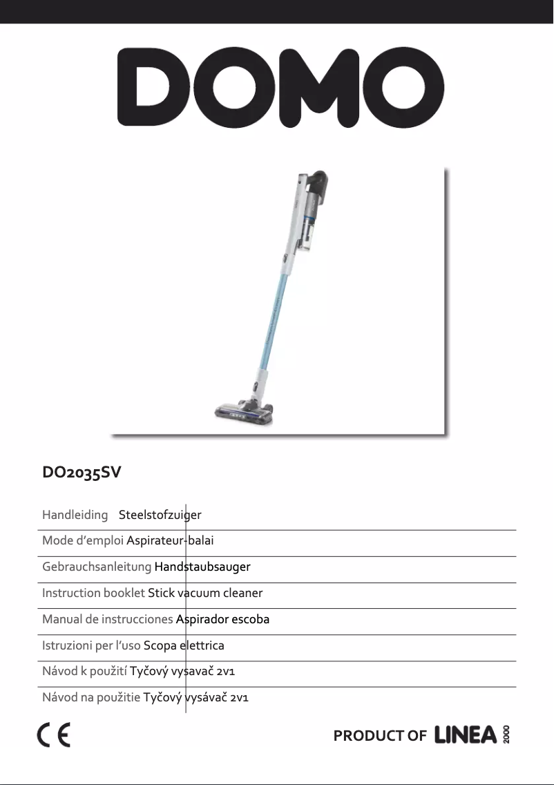 Imagen de la primera página del manual del dispositivo DO2035SV