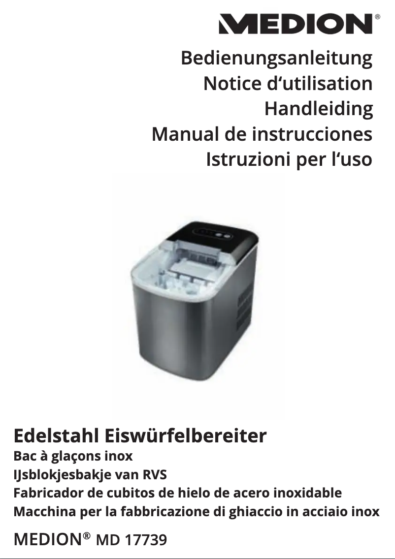 Página 1 del manual Manual de usuario Medion MD 17739