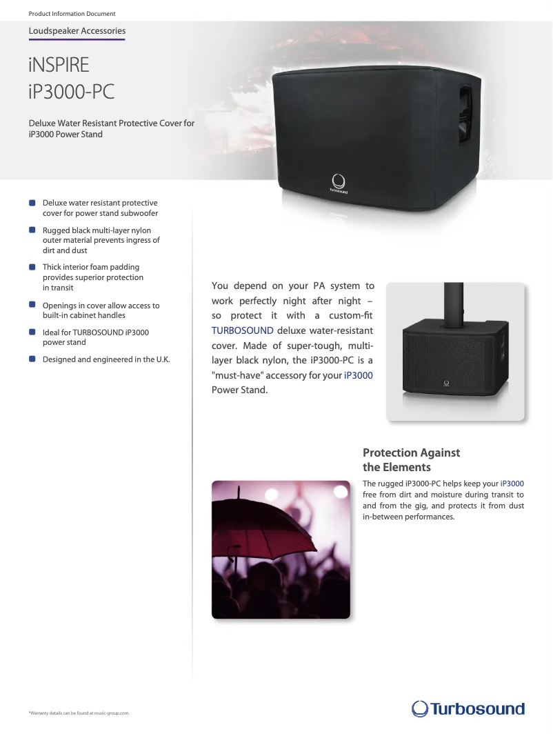 Imagen de la primera página del manual del dispositivo iP3000-PC