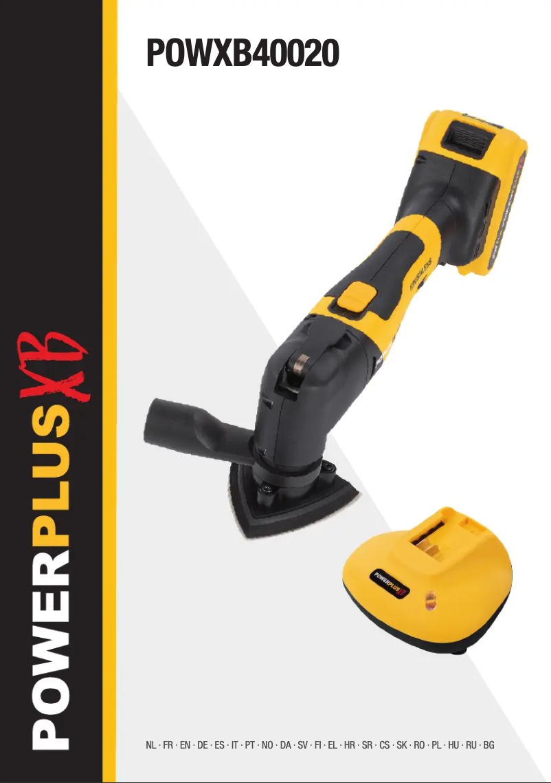 Imagen de la primera página del manual del dispositivo POWXB40020