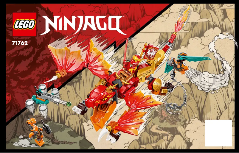 Imagen de la primera página del manual del dispositivo Ninjago 71762