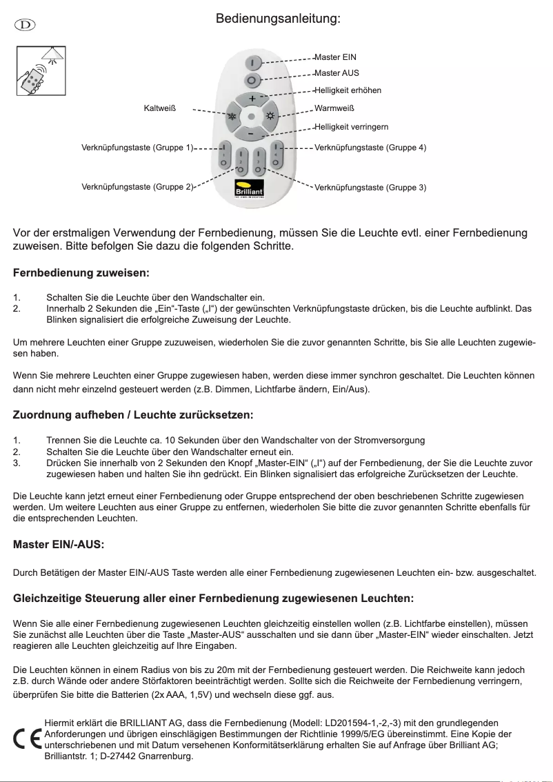 Imagen de la primera página del manual del dispositivo Flat