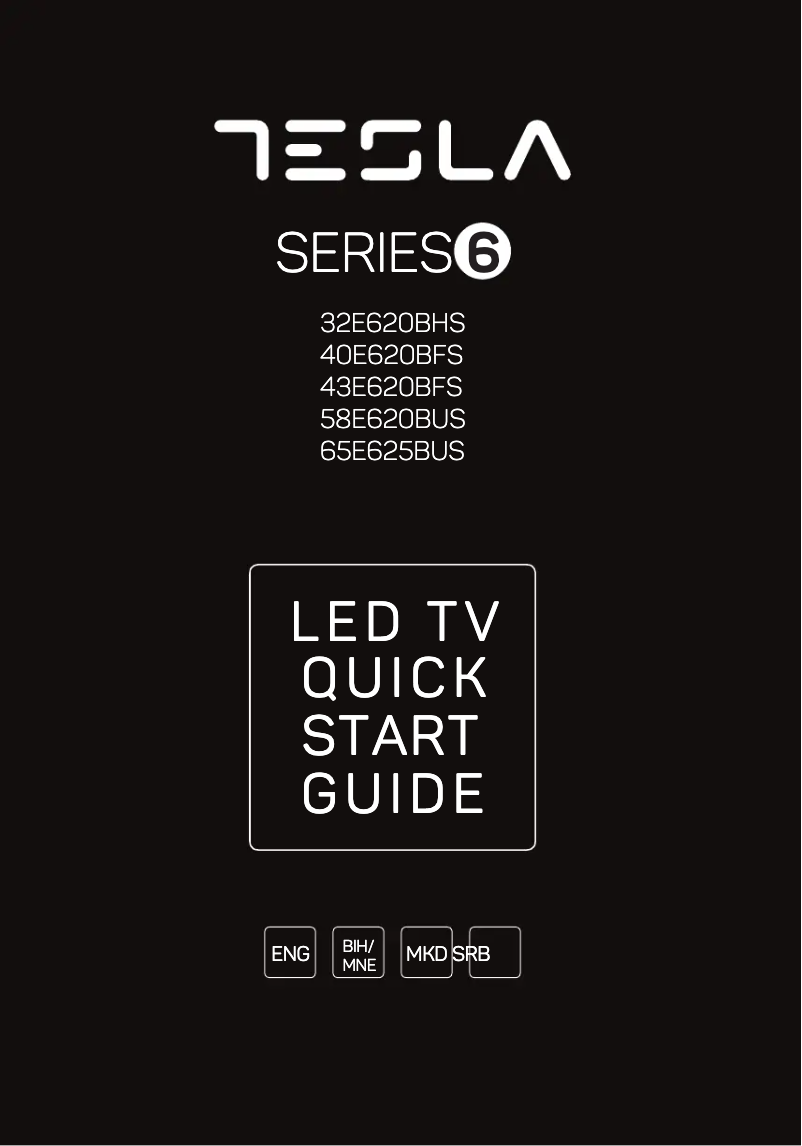 Imagen de la primera página del manual del dispositivo 58E620BUS