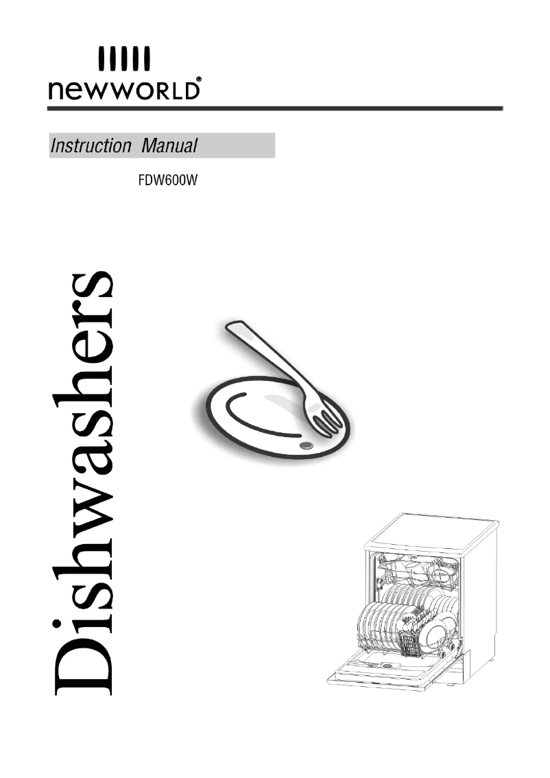 Página nº 1 - Manual de usuario New World FDW600W