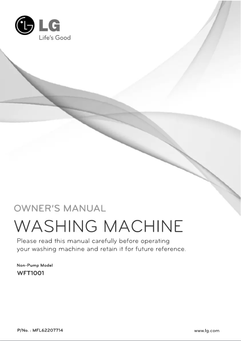 Imagen de la primera página del manual del dispositivo WFT1001