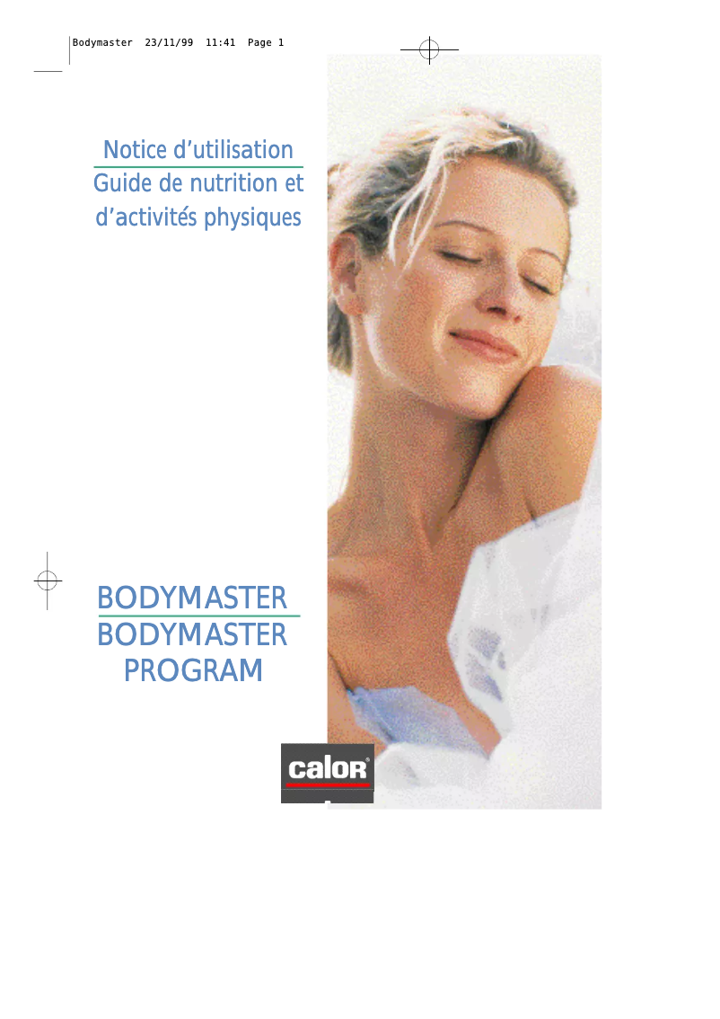 Imagen de la primera página del manual del dispositivo Bodymaster 7932