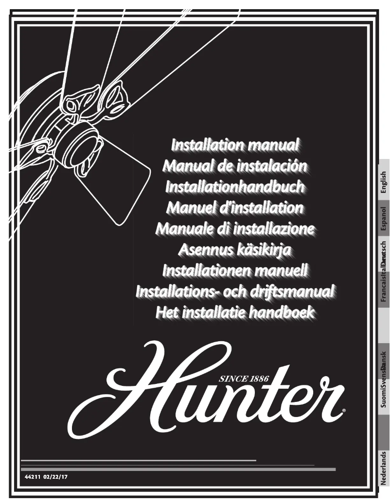 Página 1 del manual Manual de usuario Hunter Industrie